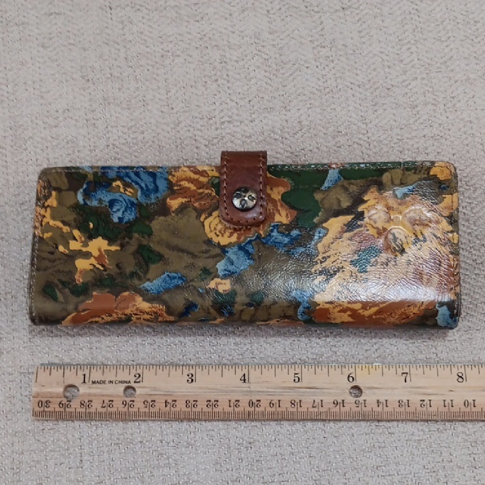 Patricia NashFloral Leather Wallet/Credit Card Holder
